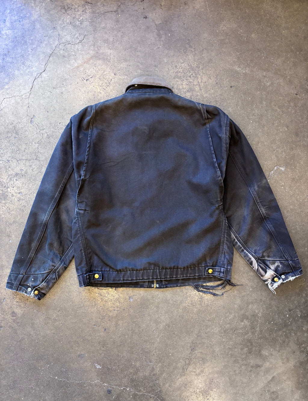 1990s CARHARTT Black Detroit Jacket Sz. 46 (XL)