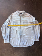 Double RL Ralph Lauren Chambray Button-Up Shirt Sz. M