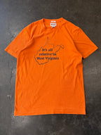 Vintage Y2K BANNED Abercrombie & Fitch West Virginia T-Shirt Sz. L