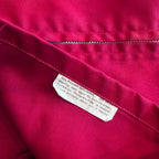 1970s K-BRAND Cotton/Polyester Mack Trucks Red Herrington Work Jacket Sz. L | Made in USA