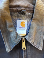 1990s CARHARTT Black Detroit Jacket Sz. 46 (XL)