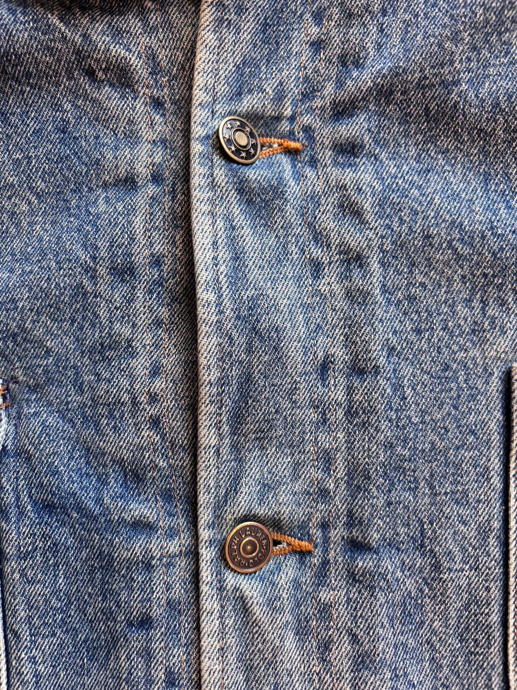 1990s POLO COUNTRY Denim Chore Coat Sz. L | Made in USA