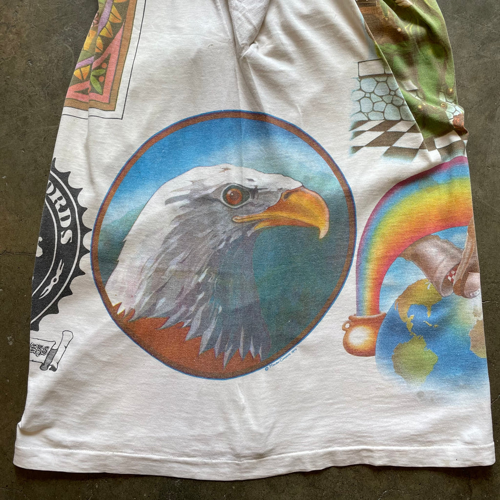 RARE | 1970s TEST PRINT - GRATEFUL DEAD Band T-Shirt Sz. L