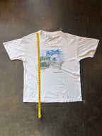 Vintage 1990s 'The Baths, Virgin Gorda' Travel/Tourism T-Shirt Sz. XL