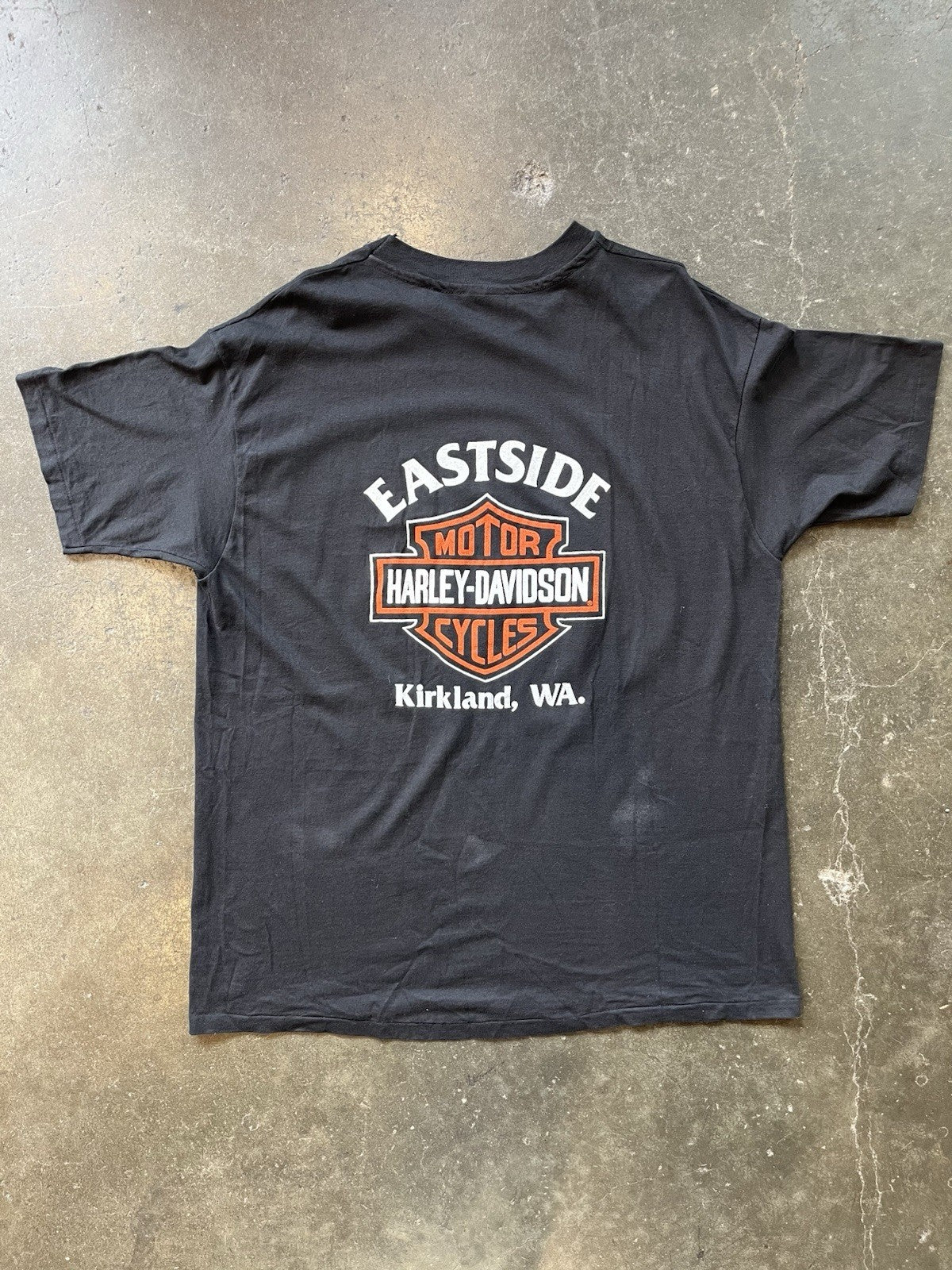 Vintage 1990s Harley Davidson “Best way to see the north west” Tee Shirt Sz 2XL