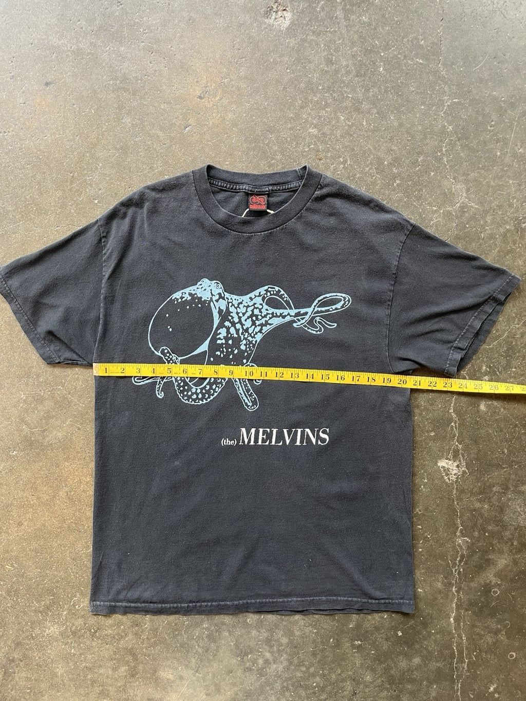 VINTAGE Melvins “Senile animal” blue octopus T Shirt 