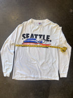 Vintage 80s Seattle Nike Air Max Sz L Tee Shirt