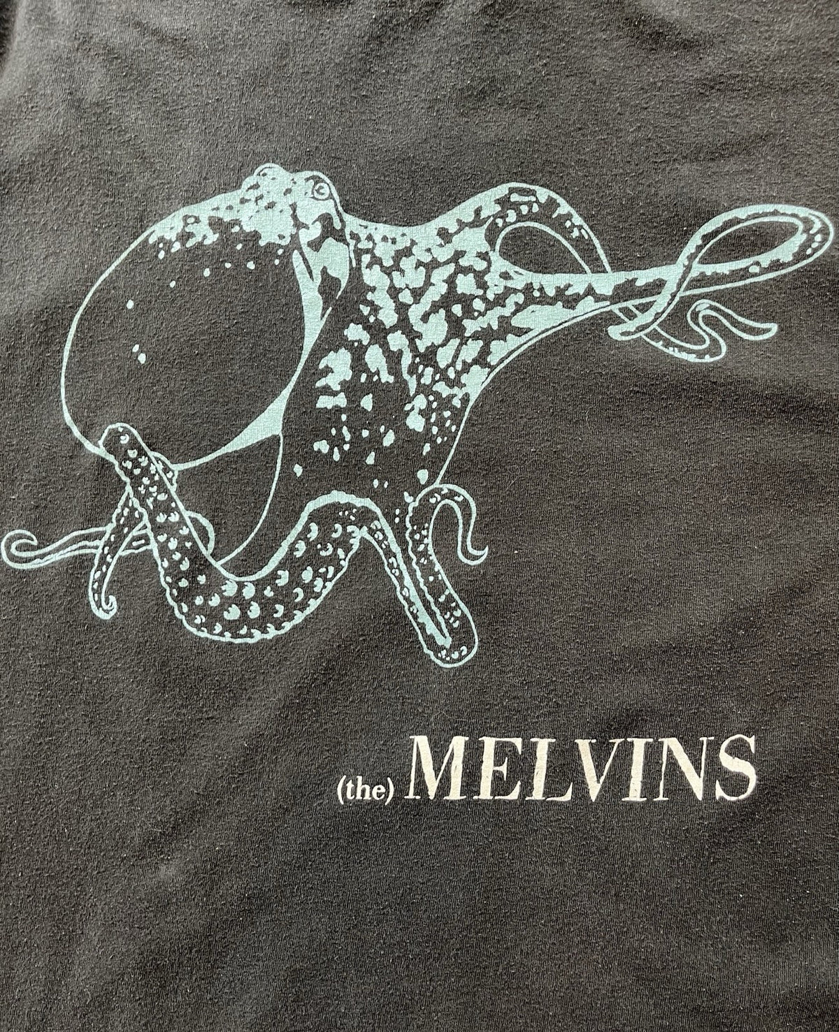 VINTAGE Melvins “Senile animal” blue octopus T Shirt 