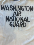 Vintage 80s Hand Drawn Road Runner Air Force Russell Tee Shirt 