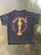 VINTAGE 80s IRON MAIDEN KILLERS TOUR T SHIRT 