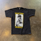 VINTAGE 1990s Pearl Jam "Choices" Black T-Shirt Size L | Made in USA