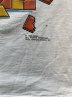VINTAGE 90s Sonic the Hedgehog and Tails Tee Shirt Sz S