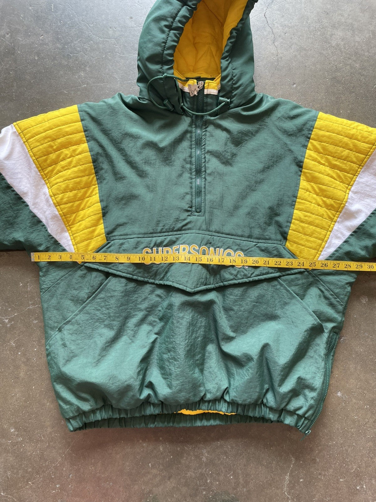 Vintage 1990’s Seattle Supersonics Starter Parka  Jacket Mens Men's XL 