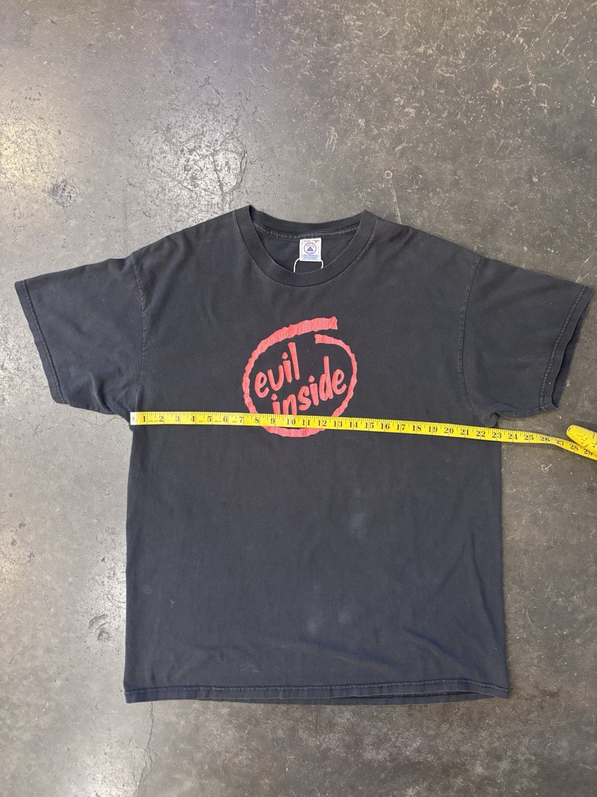 Vintage 90s Evil Inside Tee shirt Sz XL