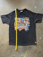 Vintage 1990s Harley Davidson “Best way to see the north west” Tee Shirt Sz 2XL