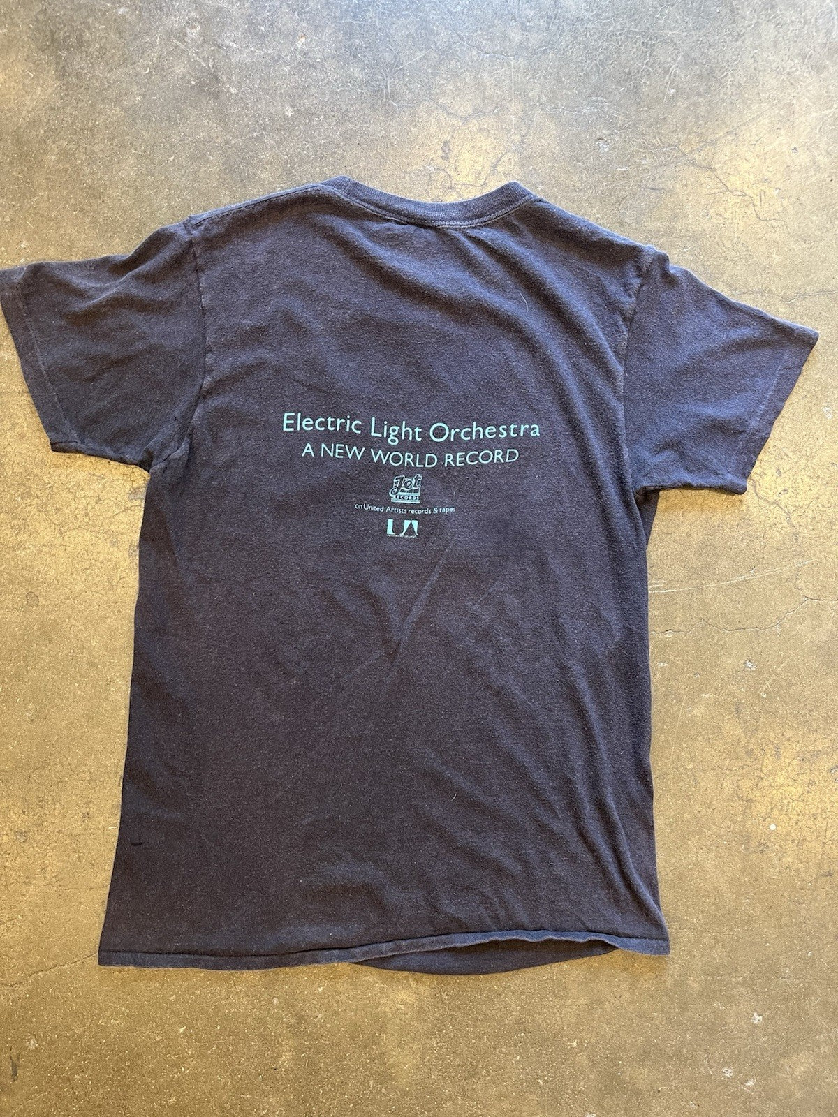 VINTAGE 1970s Electric Light Orchestra ELO “A New World Record” T SHIRT