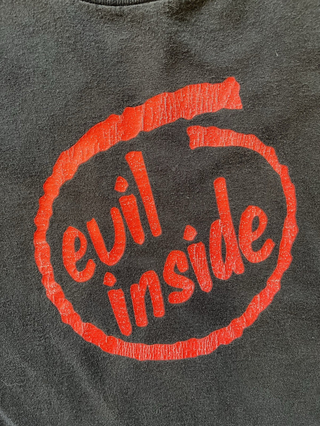Vintage 90s Evil Inside Tee shirt Sz XL