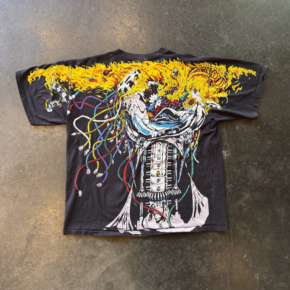 VINTAGE 1990s Liquid Blue “Weapons X” T-Shirt Size XL | Made in USA