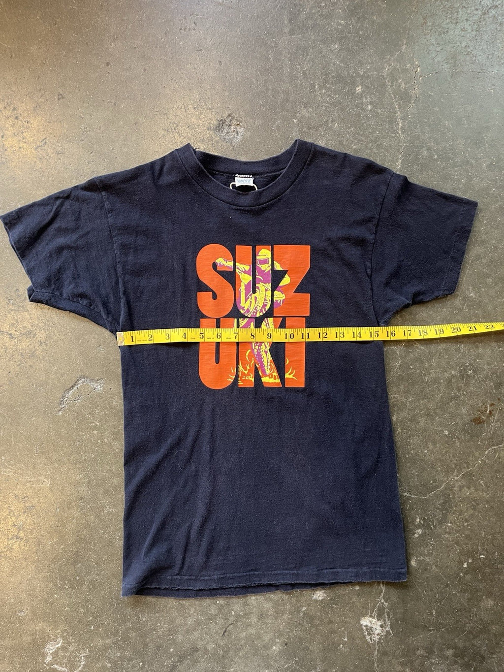 Vintage 70s Mayo Spruce Suzuki Tee Sz M
