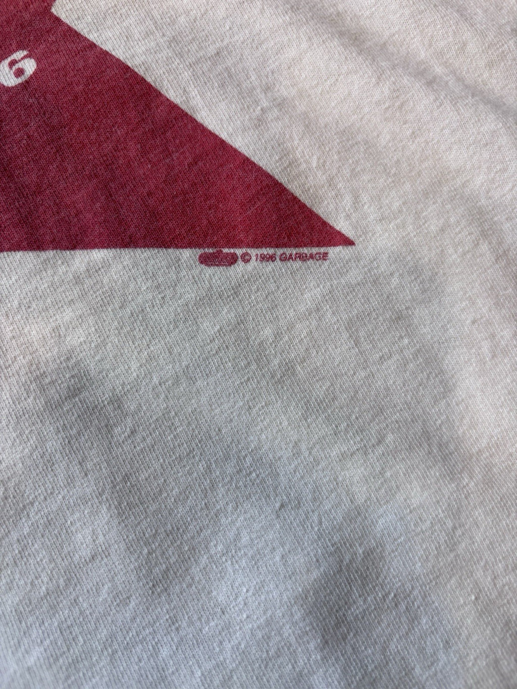 Vintage 1996  Garbage Tour Tee shirt 