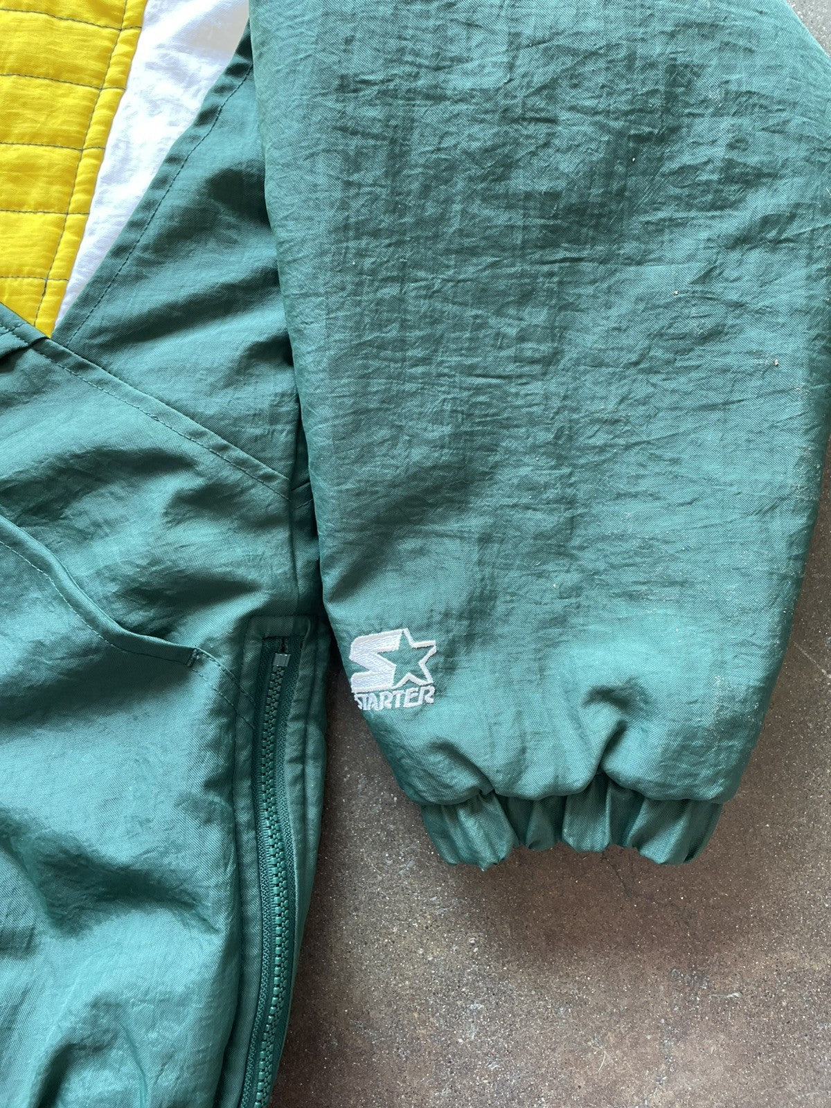 Vintage 1990’s Seattle Supersonics Starter Parka  Jacket Mens Men's XL 