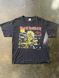VINTAGE 80s IRON MAIDEN KILLERS TOUR T SHIRT 