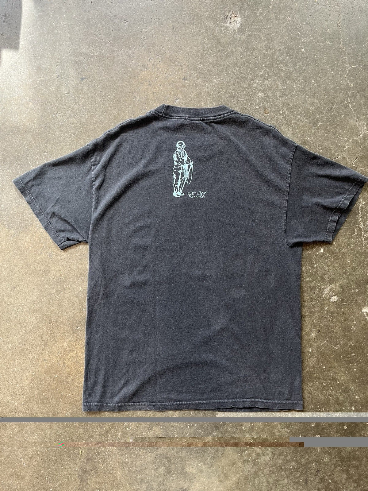 VINTAGE Melvins “Senile animal” blue octopus T Shirt 