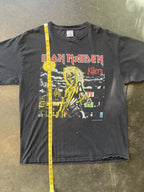 VINTAGE 80s IRON MAIDEN KILLERS TOUR T SHIRT 