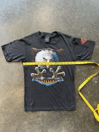 Vintage 1980s Harley-Davidson 3D Emblem “Eagle” Tee Sz M