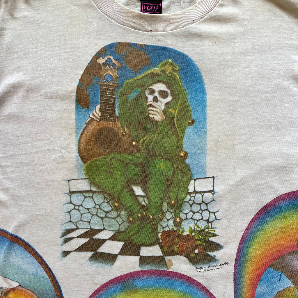 RARE | 1970s TEST PRINT - GRATEFUL DEAD Band T-Shirt Sz. L