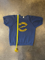 Vintage 1960s/1970s 'Fairwood Chargers' Flocked Short Sleeve Sweatshirt Sz. L