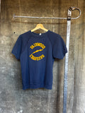 Vintage 1960s/1970s 'Fairwood Chargers' Flocked Short Sleeve Sweatshirt Sz. L