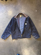 1990s CARHARTT Black Detroit Jacket Sz. 46 (XL)