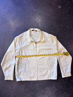 Vintage 1970s TOWNCRAFT PENNYS Light Yellow Herrington Jacket Sz. XL