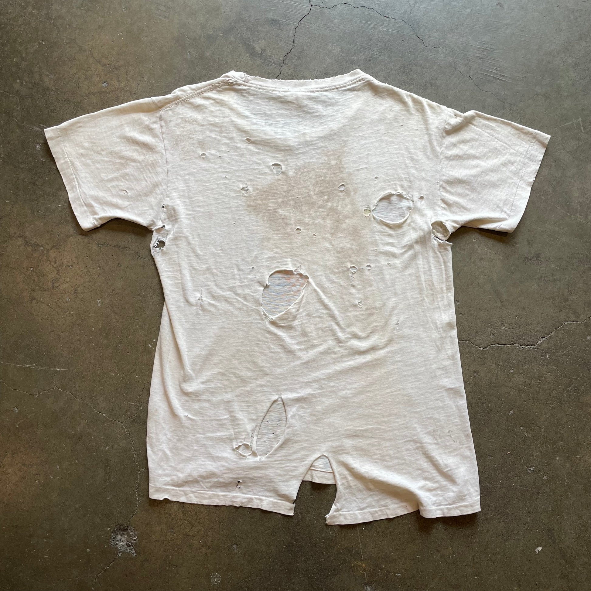THRASHED | 1970s BVD Grateful Dead - Europe '72 T-Shirt Sz. XL