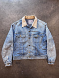1970s LEE Storm Rider Lined Denim Trucker Jacket Sz. L | Made in USA