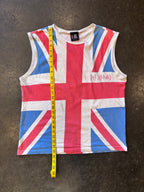 Vintage 1990s GIANT Def Leppard 'Union Jack' Tank-Top Sz. L