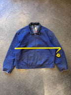 1960s/1970s WRANGLER Blue Bell Zip-Up Blanket Lined Denim Work Jacket Sz. 46 (XL)