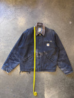 1990s CARHARTT Black Detroit Jacket Sz. 46 (XL)