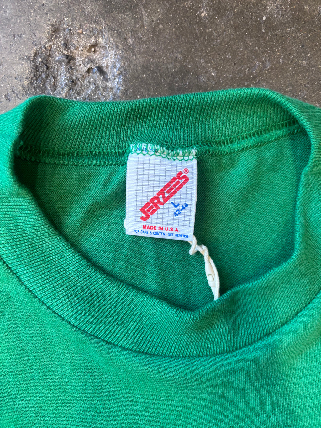 Vintage 1990s Seattle National College Fair Green T-Shirt Sz. L