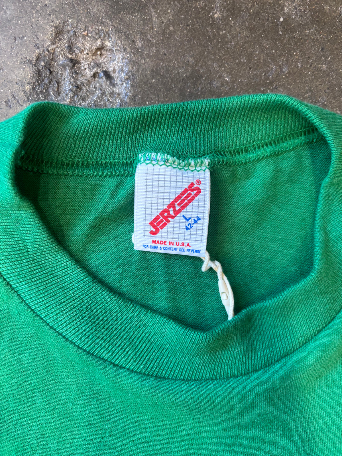 Vintage 1990s Seattle National College Fair Green T-Shirt Sz. L