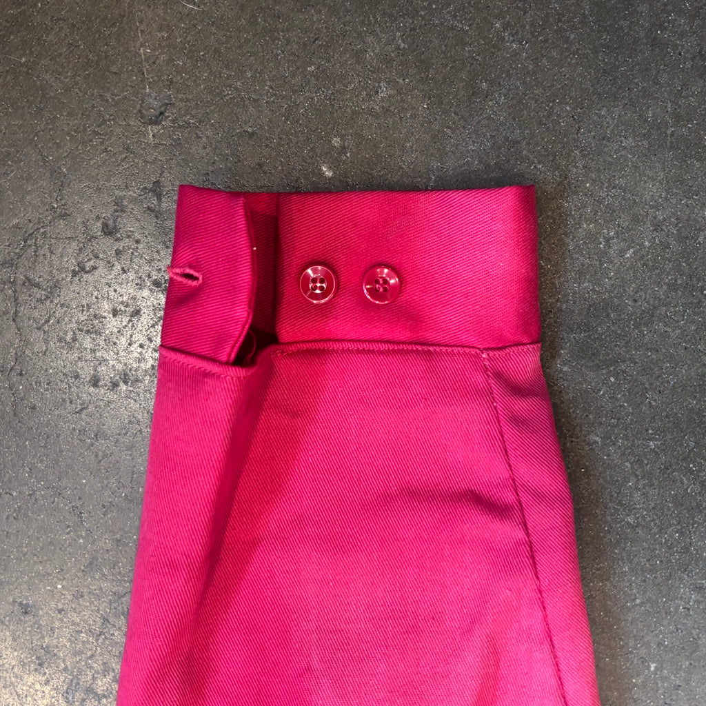 1970s K-BRAND Cotton/Polyester Mack Trucks Red Herrington Work Jacket Sz. L | Made in USA