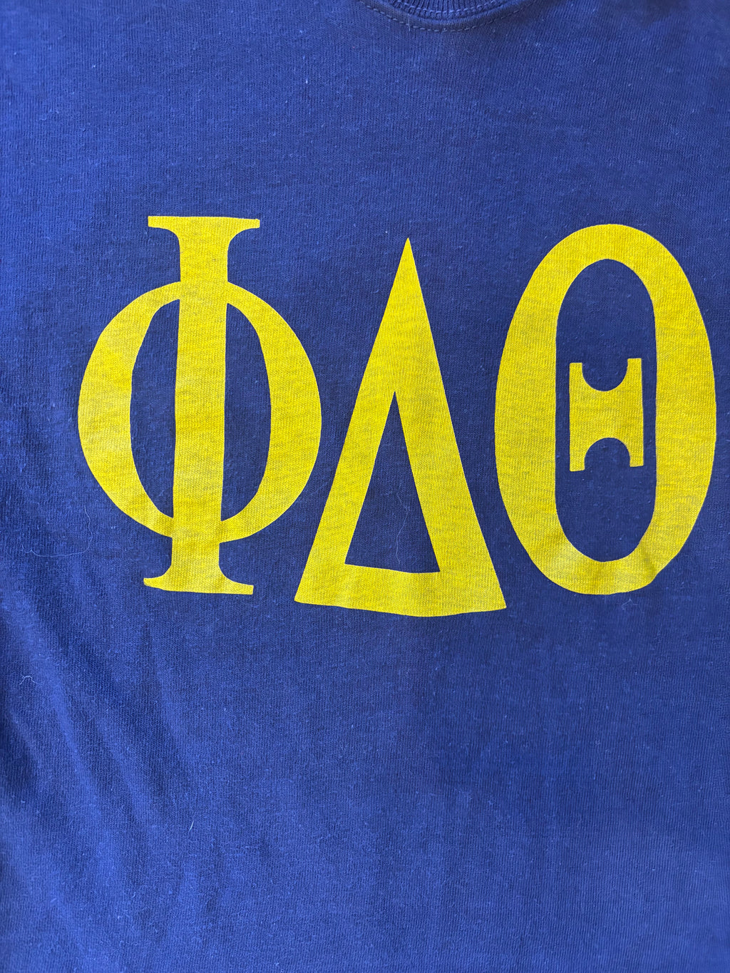 Vintage 1970s Two-Faced Fraternity Gym T-Shirt Sz. S