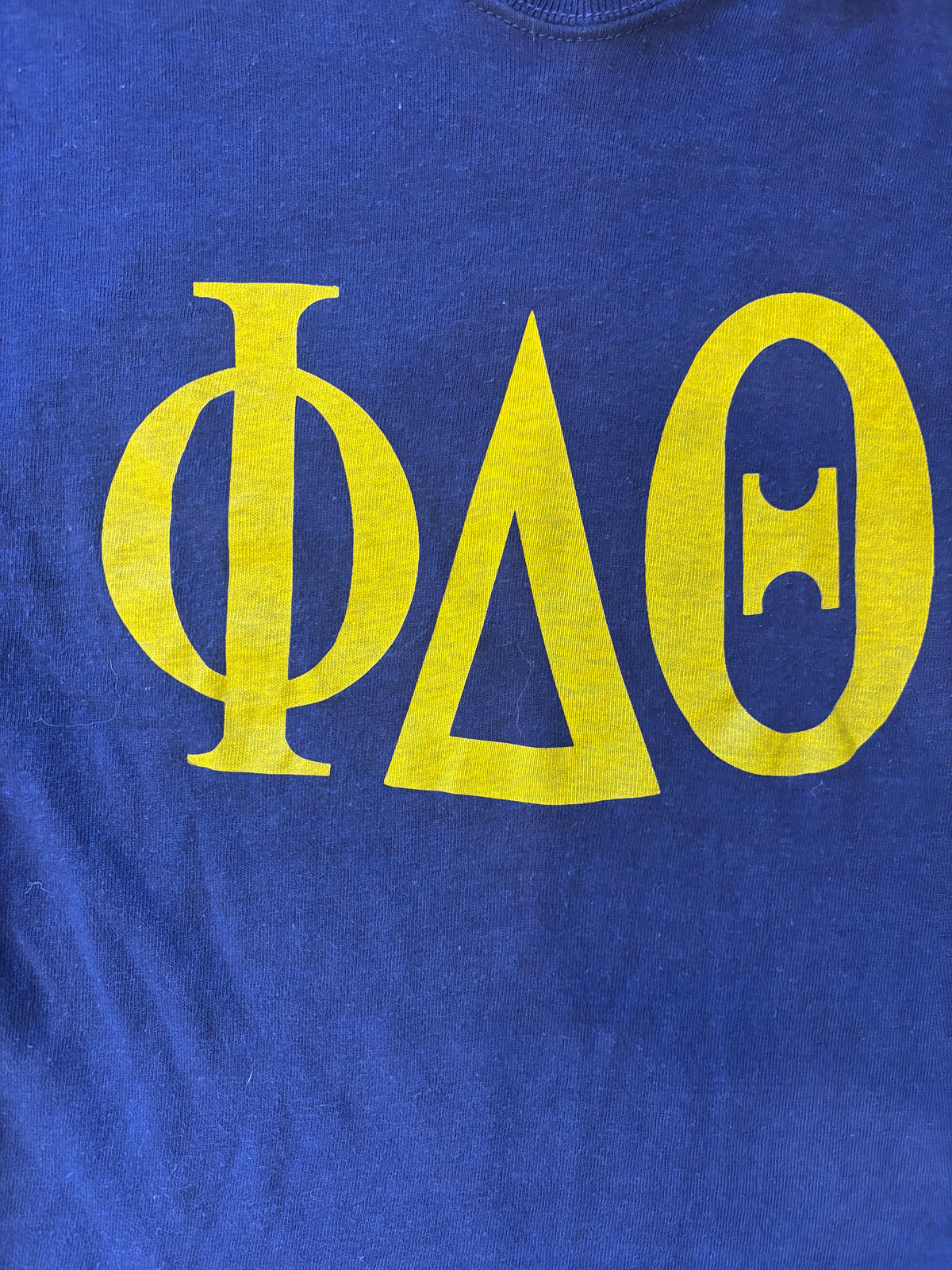 Vintage 1970s Two-Faced Fraternity Gym T-Shirt Sz. S