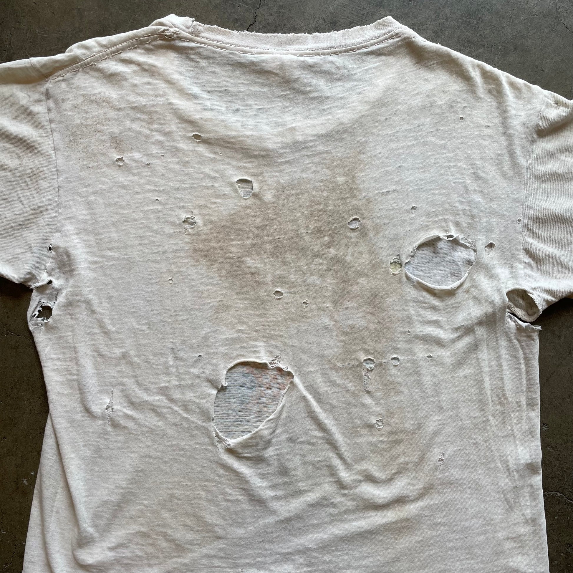 THRASHED | 1970s BVD Grateful Dead - Europe '72 T-Shirt Sz. XL