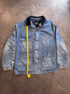 1990s POLO COUNTRY Denim Chore Coat Sz. L | Made in USA
