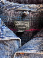 1990s POLO COUNTRY Denim Chore Coat Sz. L | Made in USA