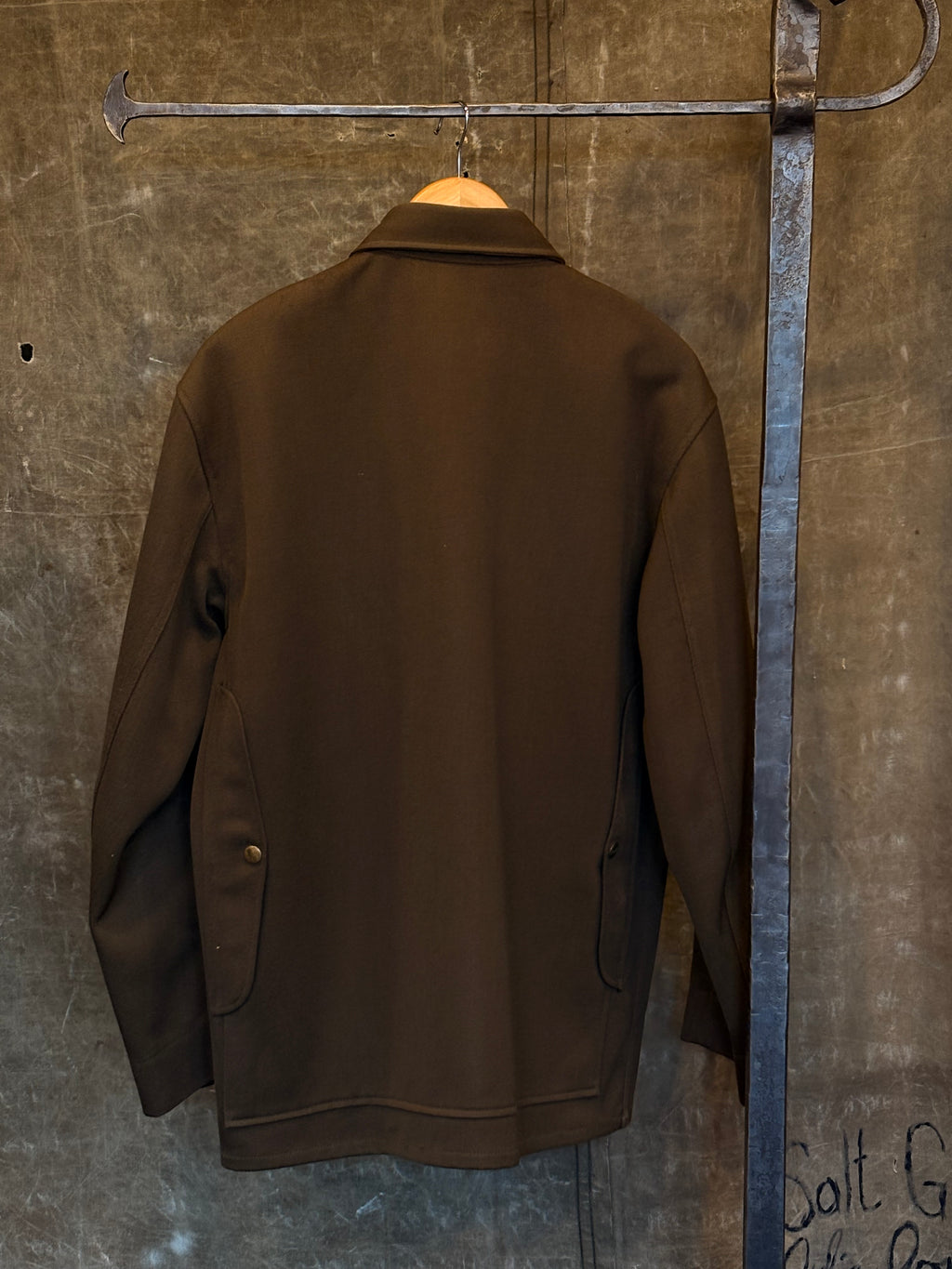 Vintage 1950s Skyline Seattle Gabardine Wool Whipchord Cruiser Jacket Sz. L