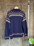 Vintage LAUREN RALPH LAUREN Skiing Novelty Festive Knitted Sweater Sz. M