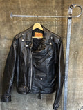Vintage 1960s EXCELLED LEATHER Motorcycle Jacket Sz. 42(T)